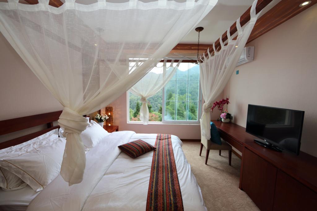 Panshan Tingquan Tuwo Holiday Resort Leshan Δωμάτιο φωτογραφία