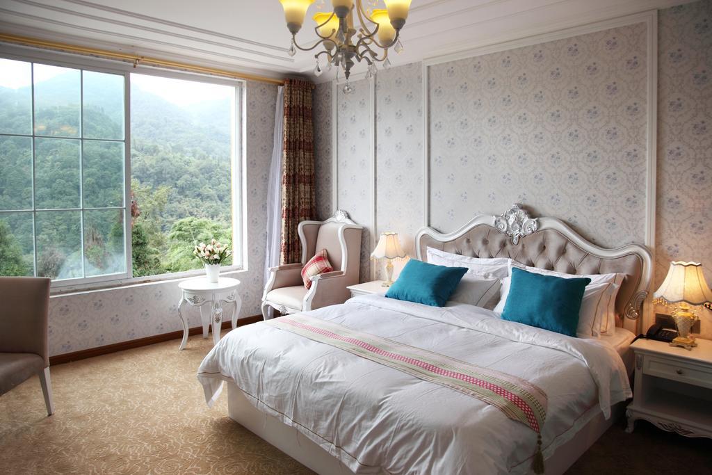 Panshan Tingquan Tuwo Holiday Resort Leshan Δωμάτιο φωτογραφία
